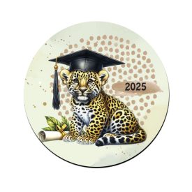 Leopárd - 2025 évi Ballagásra mintás bögre alátét