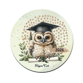 Bölcs Bagoly - 2026 évi Ballagásra mintás poháralátét