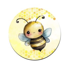 Nagyon cuki méhecske mintás bögre alátét