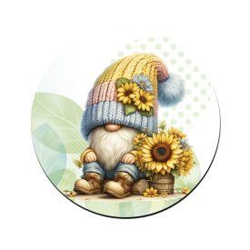 Kedves kis napraforgós manó mintás bögre alátét