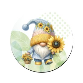   Cuki napraforgós manó kis kosárral mintás bögre alátét