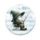 Türelmes horgász manó mintás bögre alátét