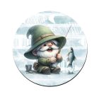 Boldog horgász manó mintás bögre alátét