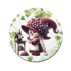   A legjobb borász manólány pohárral mintás bögre alátét