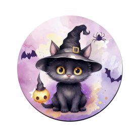 Halloween Cicus mintás bögre alátét