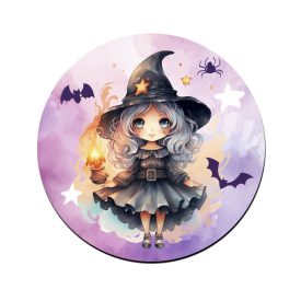Halloween Boszorkány mintás bögre alátét