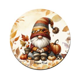 Őszi manó és a tök mintás bögre alátét