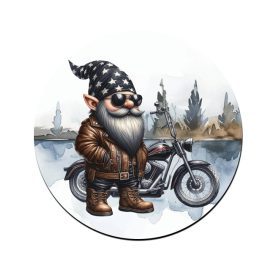 Rád várok - Motoros manó mintás bögre alátét