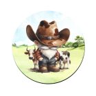 Gazda manó bocival bögre alátét