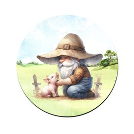 Gazda manó malaccal bögre alátét