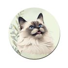 Birman macska portré mintás bögre alátét