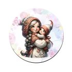 Cuki Anya manó és Lánykája bögre alátét