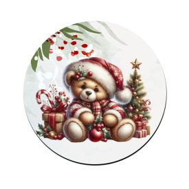 Karácsonyi Teddy maci (ajándékok) bögre alátét