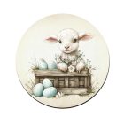 Vintage Húsvéti barika poháralátét