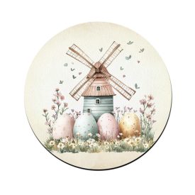 Vintage Gyönyörű húsvéti malom poháralátét