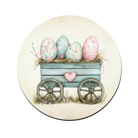 Vintage húsvéti szekér poháralátét