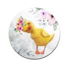 Cuki kíváncsi kiskacsa bögre alátét