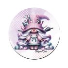 Cuki Fodrász manólány mintás bögre alátét