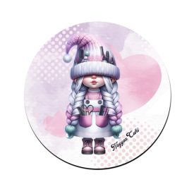   Tündéri Fodrász manólány szívecske mintás bögre alátét