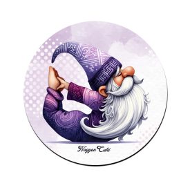 Jóga manó nyújtás mintás bögre alátét