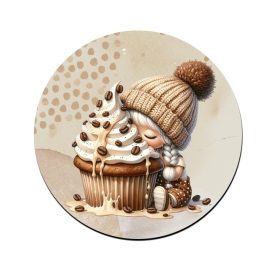 Sütifaló kávés manó lány mintás bögre alátét