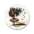 Pillangós könyv hercegnő pohár alátét