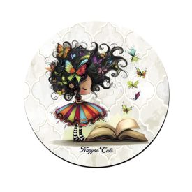 Pillangós könyv hercegnő pohár alátét