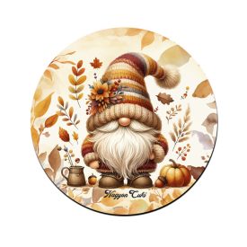 Aranyos őszi manó őszi manó mintás bögre alátét