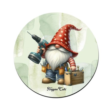 Cuki Ezermester manó mintás bögre alátét