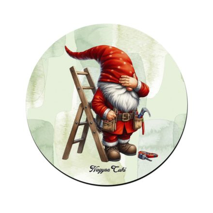 Atyaég - Létrás Ezermester manó mintás bögre alátét