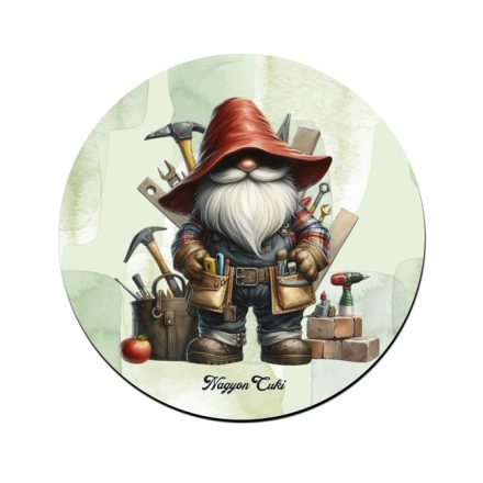 A legjobb Ezermester manó mintás bögre alátét