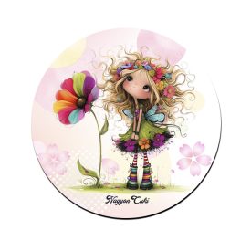 Nagyon édes virág tündér pohár alátét