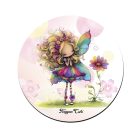 Cuki virág tündér pohár alátét