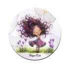 Bájos krókusz virágos tündér pohár alátét