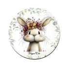 Tavasz hírnöke, a mezei nyuszi mintás pohár alátét