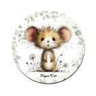 Az erdő cuki aprósága, a mogyorós pele mintás pohár alátét