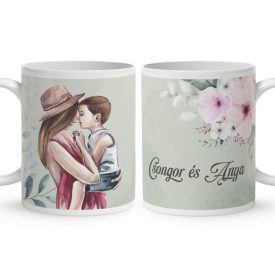 Kérd a neveddel - Kicsi Fiaim mintás egyedi bögre