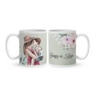 Kérd a neveddel - Kicsi Fiaim mintás egyedi bögre