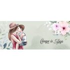 Kérd a neveddel - Kicsi Fiaim mintás egyedi bögre