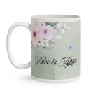 Kérd a neveddel -  Mese Együtt Anyával mintás egyedi bögre