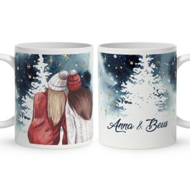 Kérd a neveddel -  Mese Együtt Anyával mintás egyedi bögre