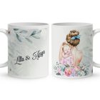 Kérd a neveddel -  Mese Együtt Anyával mintás egyedi bögre