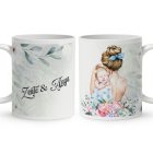 Kérd a neveddel -  Mese Együtt Anyával mintás egyedi bögre