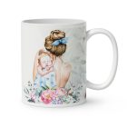 Kérd a neveddel -  Mese Együtt Anyával mintás egyedi bögre