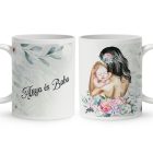 Kérd a neveddel -  Mese Együtt Anyával mintás egyedi bögre