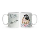 Kérd a neveddel -  Mese Együtt Anyával mintás egyedi bögre