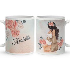 Kérd a neveddel -  Mese Együtt Anyával mintás egyedi bögre