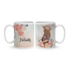 Kérd a neveddel -  Mese Együtt Anyával mintás egyedi bögre