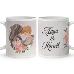 Kérd a neveddel -  Mese Együtt Anyával mintás egyedi bögre