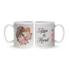 Kérd a neveddel -  Mese Együtt Anyával mintás egyedi bögre